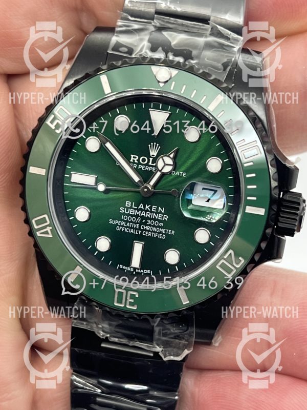 Товар Rolex Submariner 40mm Blaken Green 116610 Фото 2 - Rolex Submariner 40mm Blaken Green 116610
