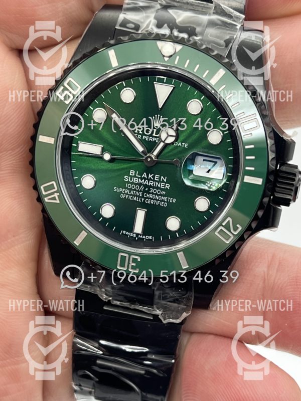 Товар Rolex Submariner 40mm Blaken Green 116610 Фото 4 - Rolex Submariner 40mm Blaken Green 116610