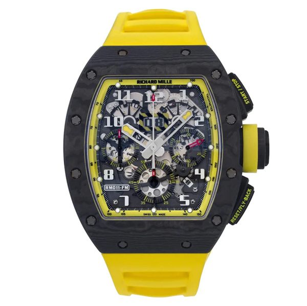 Товар Richard Mille RM 011-FM Black Yellow Фото 1 - Richard Mille RM 011-FM Black Yellow