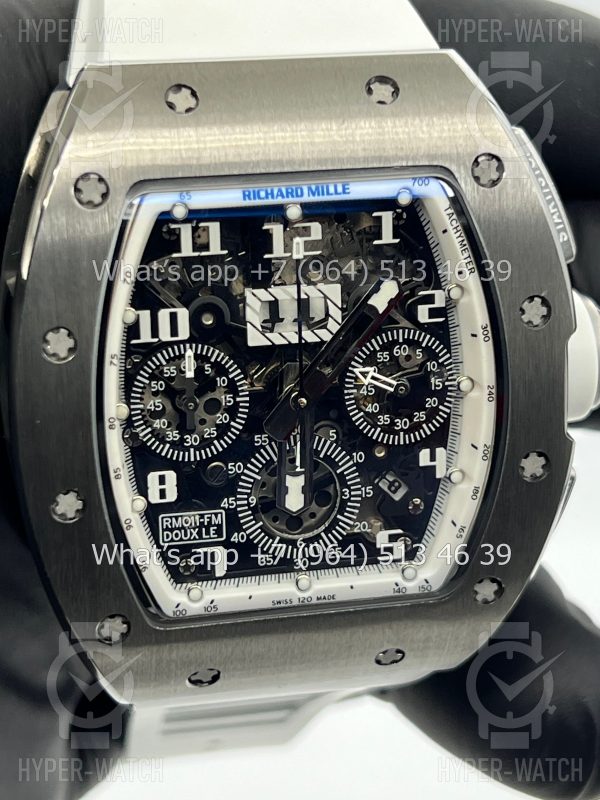Фото 2 - Richard Mille RM 011-FM Steel White