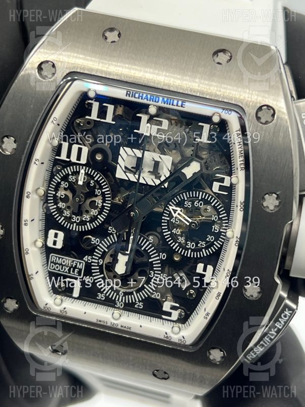 Фото 3 - Richard Mille RM 011-FM Steel White