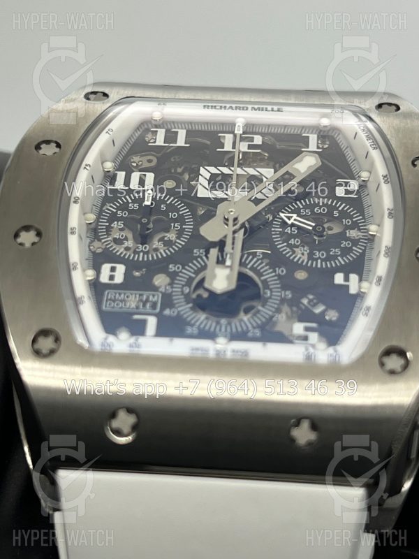 Фото 4 - Richard Mille RM 011-FM Steel White