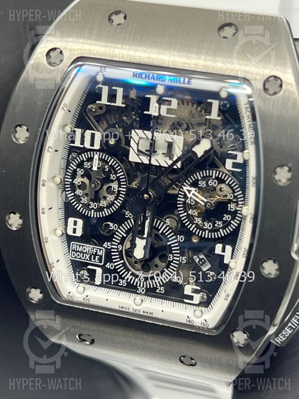 Фото 8 - Richard Mille RM 011-FM Steel White