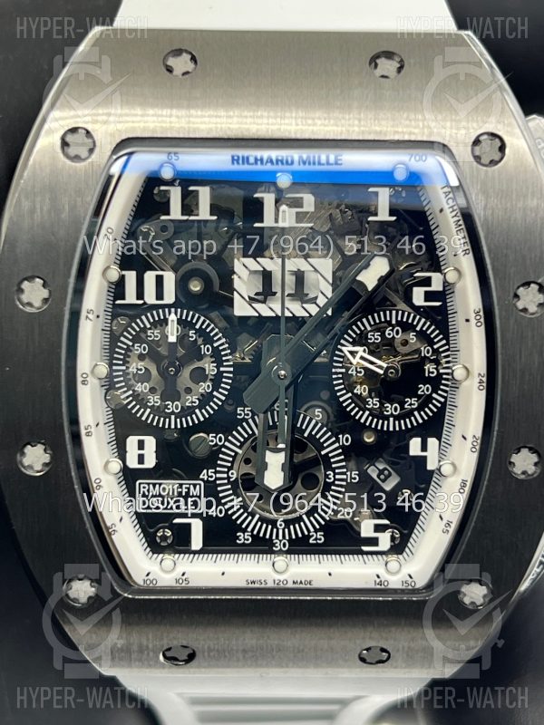 Фото 9 - Richard Mille RM 011-FM Steel White