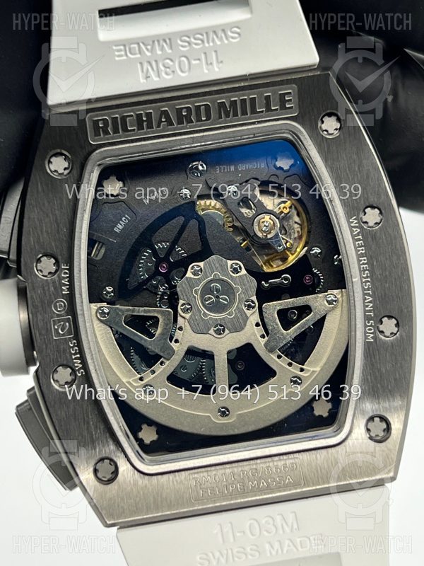 Фото 16 - Richard Mille RM 011-FM Steel White