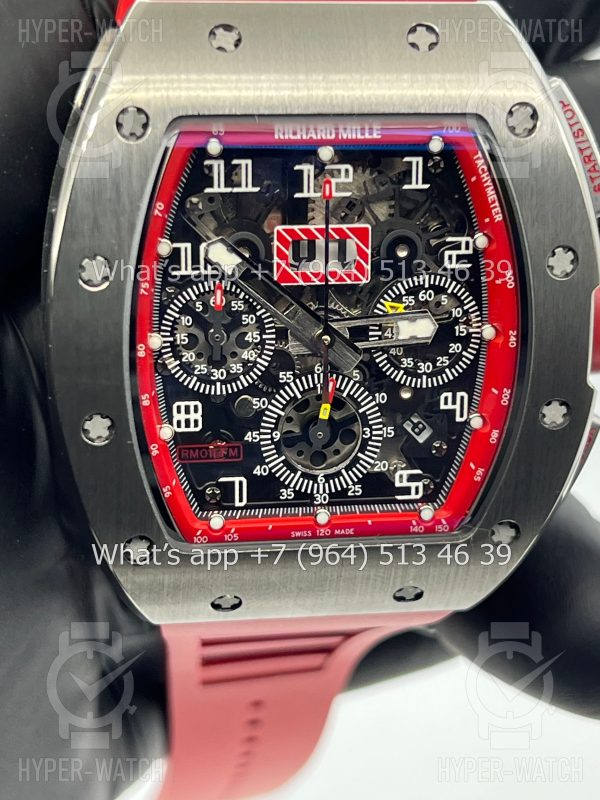 Фото 2 - Richard Mille RM 011-FM Steel Red