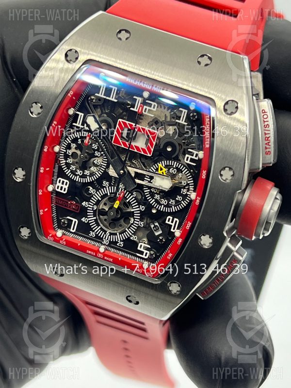 Фото 9 - Richard Mille RM 011-FM Steel Red