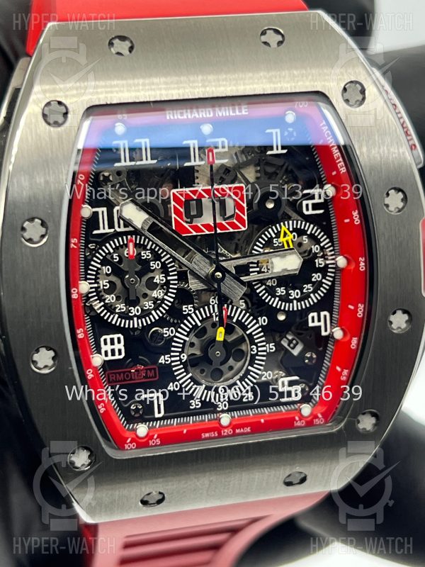 Фото 5 - Richard Mille RM 011-FM Steel Red