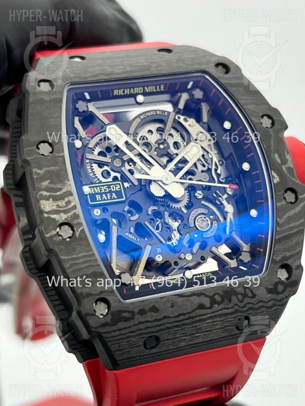 Фото 6 - Richard Mille RM 035-02 Rafa Carbon Black Red V1