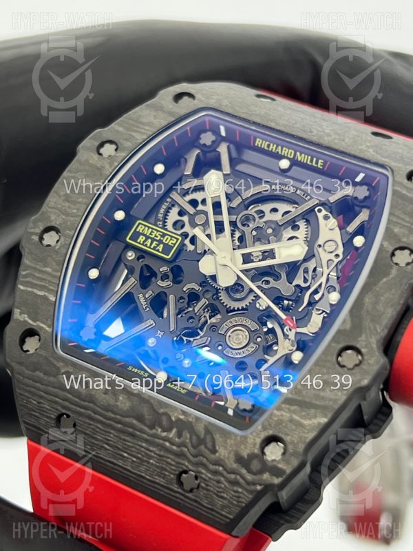 Фото 8 - Richard Mille RM 035-02 Rafa Carbon Black Red V1