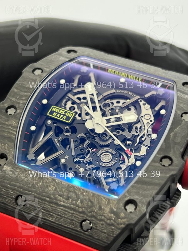 Фото 9 - Richard Mille RM 035-02 Rafa Carbon Black Red V1
