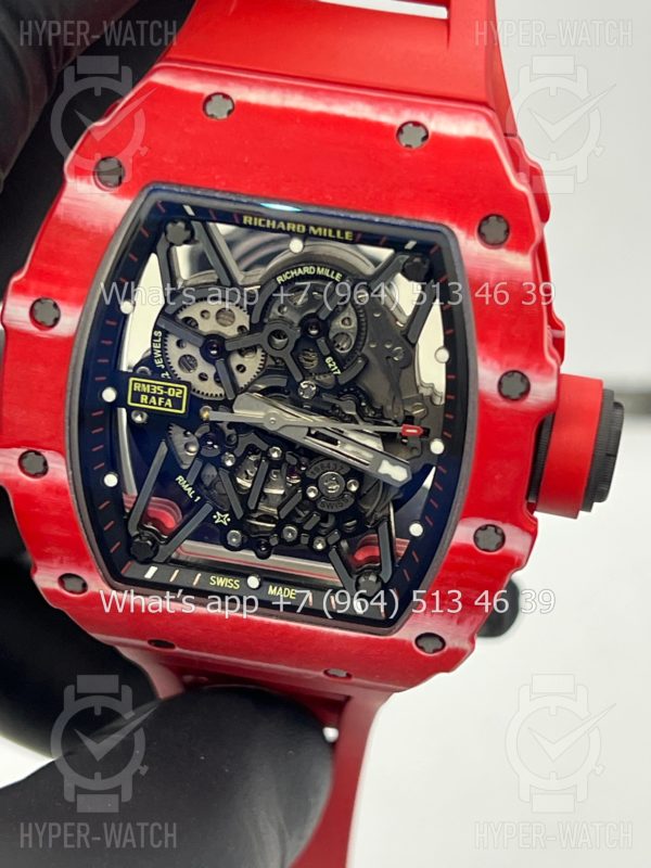 Товар Richard Mille RM 035-02 Rafa Red Carbon Фото 3 - Richard Mille RM 035-02 Rafa Red Carbon
