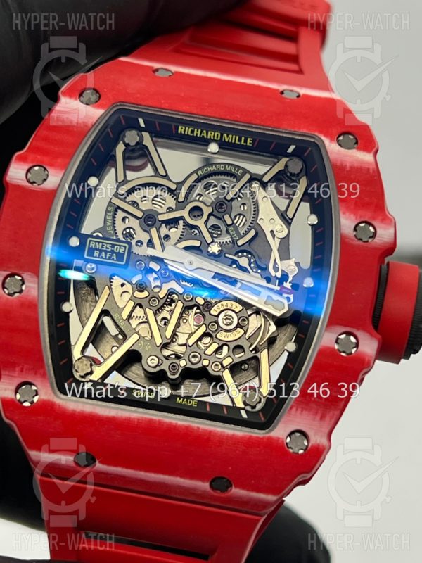 Товар Richard Mille RM 035-02 Rafa Red Carbon Фото 4 - Richard Mille RM 035-02 Rafa Red Carbon