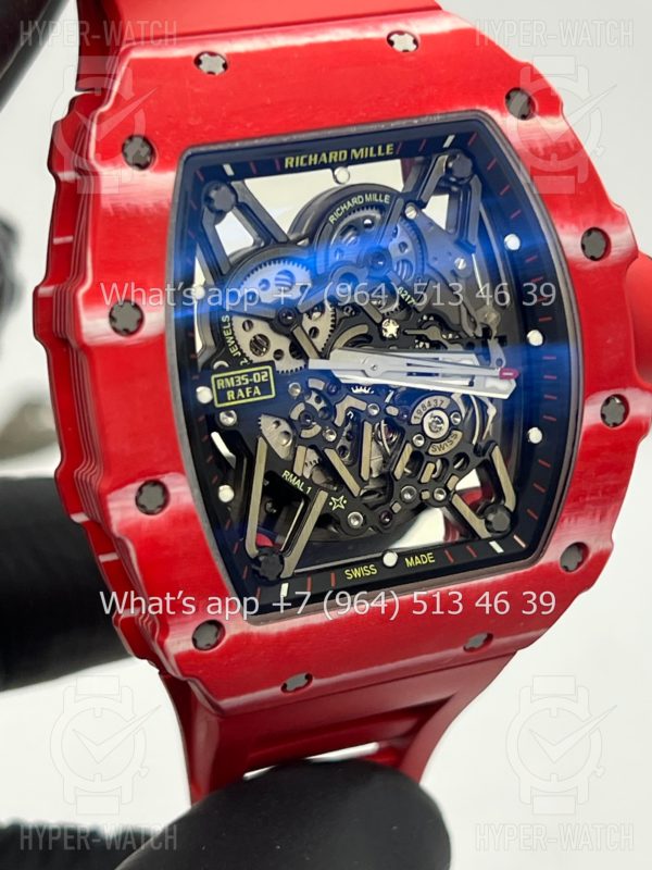Товар Richard Mille RM 035-02 Rafa Red Carbon Фото 5 - Richard Mille RM 035-02 Rafa Red Carbon