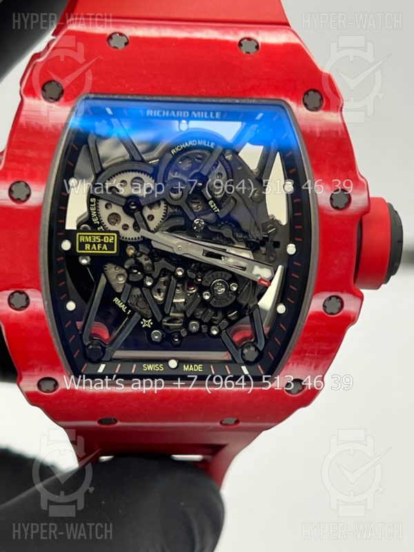 Товар Richard Mille RM 035-02 Rafa Red Carbon Фото 6 - Richard Mille RM 035-02 Rafa Red Carbon