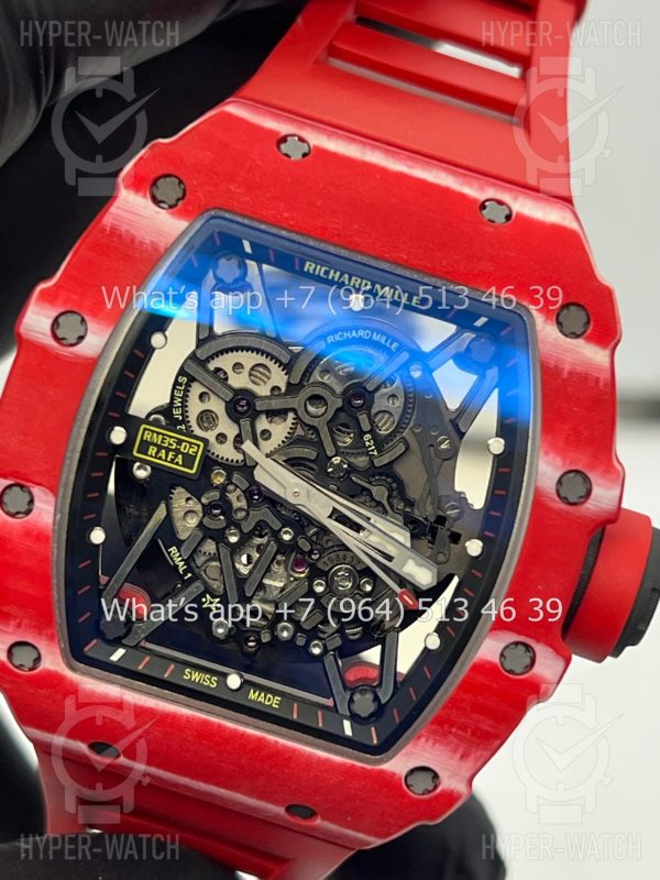 Товар Richard Mille RM 035-02 Rafa Red Carbon Фото 7 - Richard Mille RM 035-02 Rafa Red Carbon