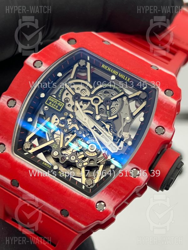 Товар Richard Mille RM 035-02 Rafa Red Carbon Фото 8 - Richard Mille RM 035-02 Rafa Red Carbon