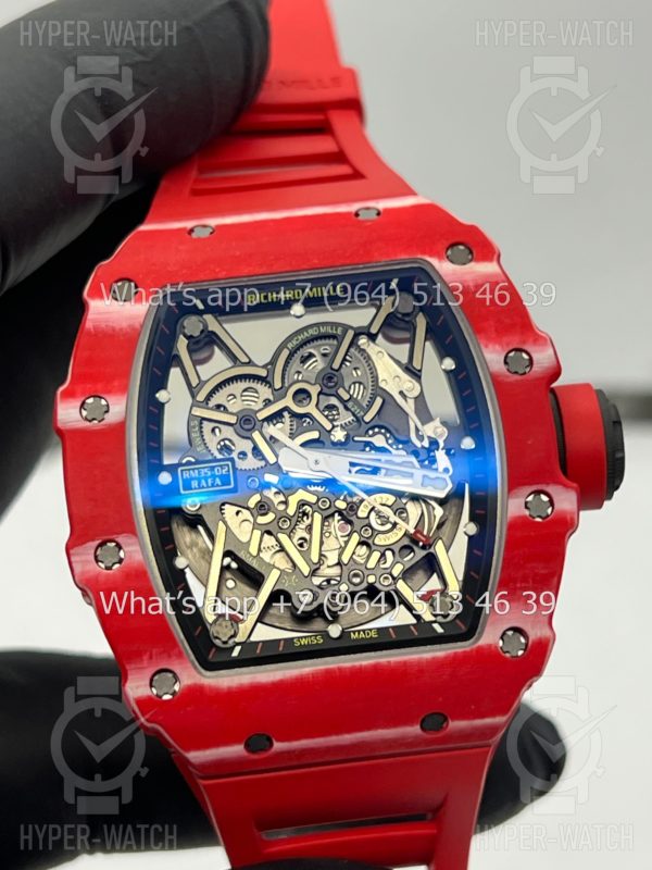 Товар Richard Mille RM 035-02 Rafa Red Carbon Фото 10 - Richard Mille RM 035-02 Rafa Red Carbon