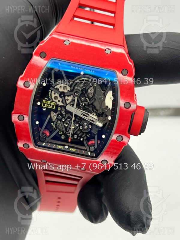Товар Richard Mille RM 035-02 Rafa Red Carbon Фото 12 - Richard Mille RM 035-02 Rafa Red Carbon
