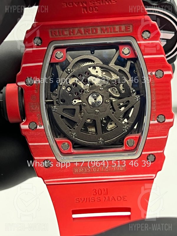 Товар Richard Mille RM 035-02 Rafa Red Carbon Фото 19 - Richard Mille RM 035-02 Rafa Red Carbon