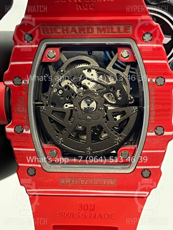 Товар Richard Mille RM 035-02 Rafa Red Carbon Фото 21 - Richard Mille RM 035-02 Rafa Red Carbon