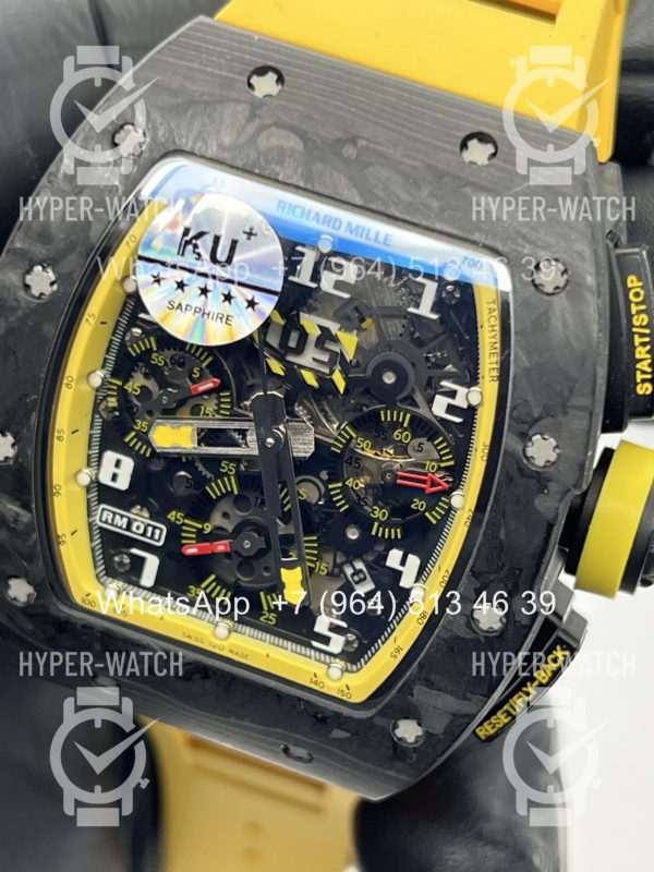 Товар Richard Mille RM 011-FM Black Yellow Фото 2 - Richard Mille RM 011-FM Black Yellow