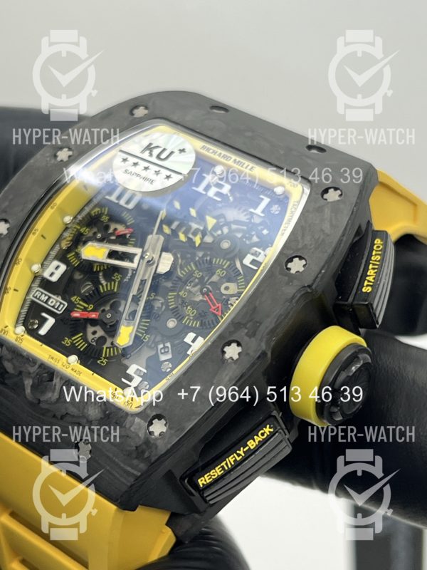Товар Richard Mille RM 011-FM Black Yellow Фото 6 - Richard Mille RM 011-FM Black Yellow
