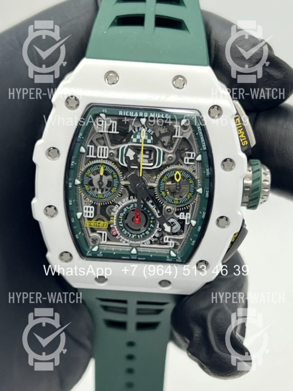 Фото 5 - Richard Mille RM 011-03 White Green