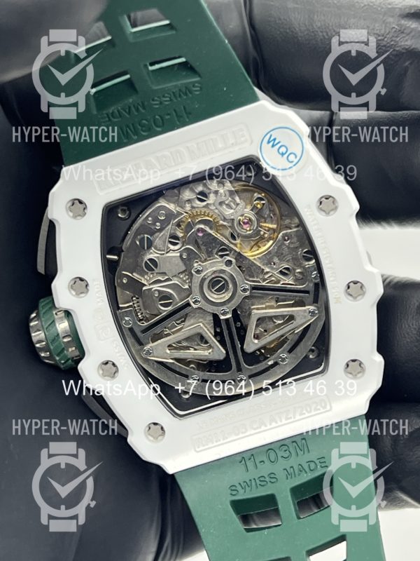 Фото 10 - Richard Mille RM 011-03 White Green