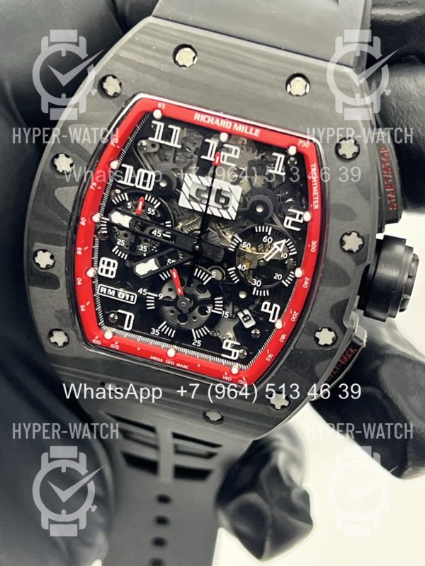 Товар Richard Mille RM 011-FM Black Red Фото 2 - Richard Mille RM 011-FM Black Red