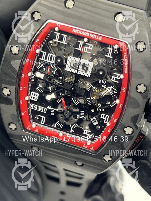 Товар Richard Mille RM 011-FM Black Red Фото 3 - Richard Mille RM 011-FM Black Red