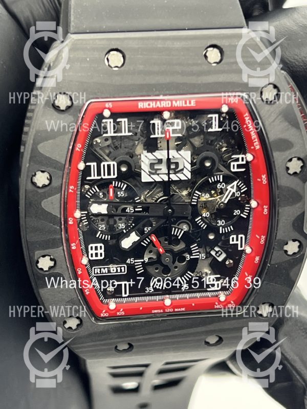 Товар Richard Mille RM 011-FM Black Red Фото 4 - Richard Mille RM 011-FM Black Red