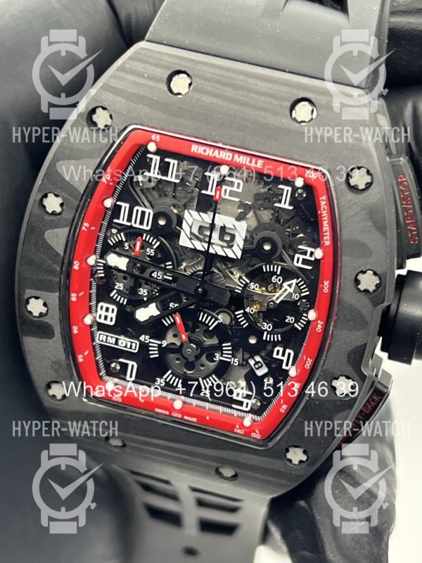 Товар Richard Mille RM 011-FM Black Red Фото 5 - Richard Mille RM 011-FM Black Red