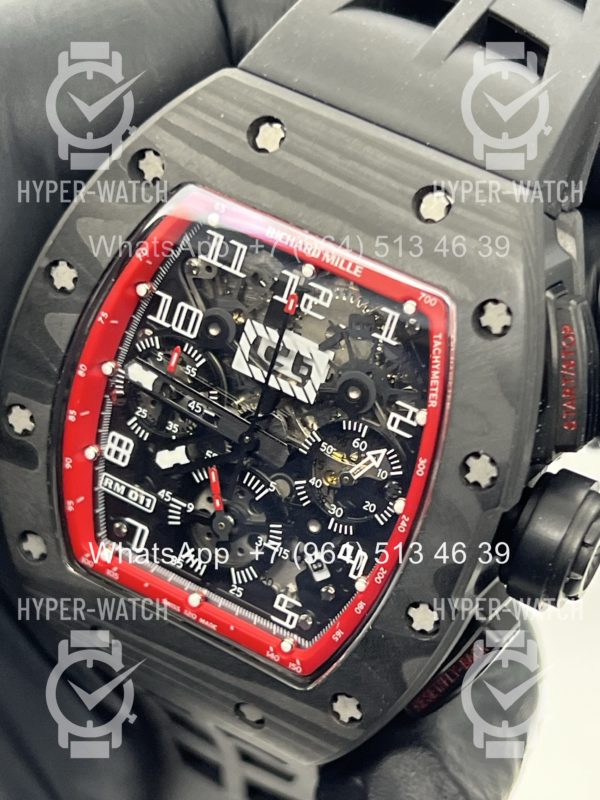 Товар Richard Mille RM 011-FM Black Red Фото 6 - Richard Mille RM 011-FM Black Red