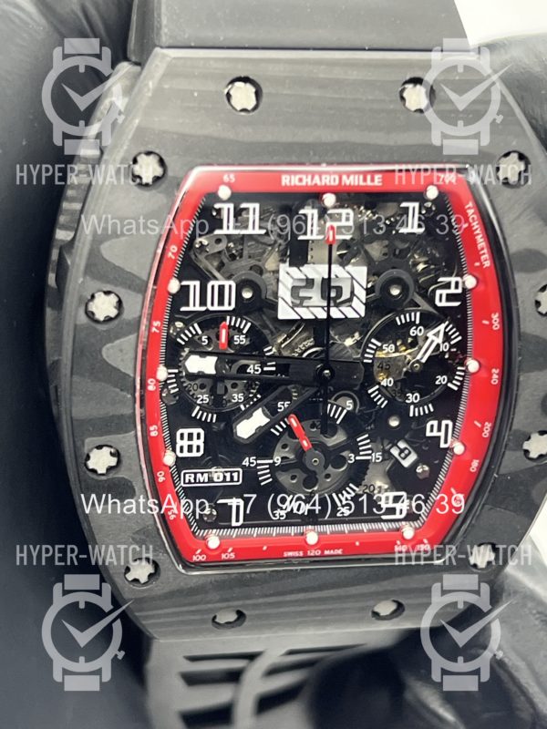 Товар Richard Mille RM 011-FM Black Red Фото 9 - Richard Mille RM 011-FM Black Red