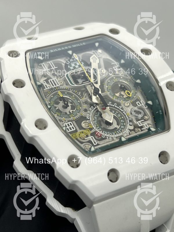 Товар Richard Mille RM 011-03 White Фото 5 - Richard Mille RM 011-03 White