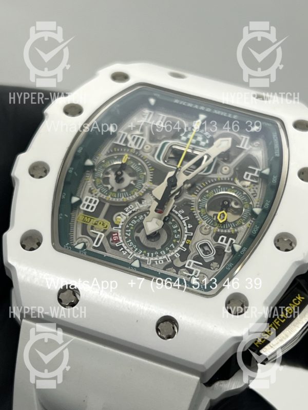 Товар Richard Mille RM 011-03 White Фото 6 - Richard Mille RM 011-03 White