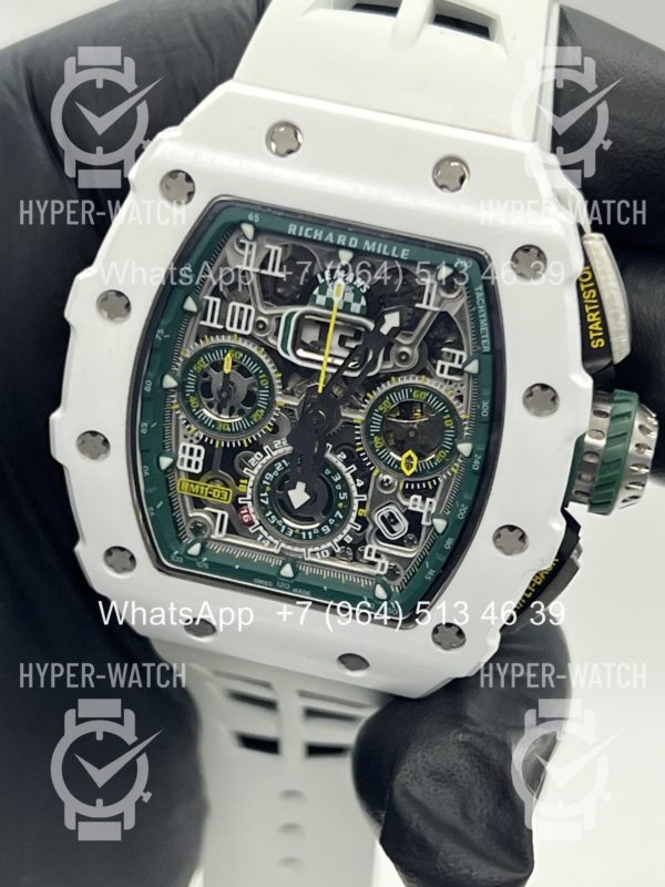 Товар Richard Mille RM 011-03 White Фото 8 - Richard Mille RM 011-03 White