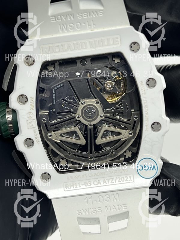 Товар Richard Mille RM 011-03 White Фото 14 - Richard Mille RM 011-03 White