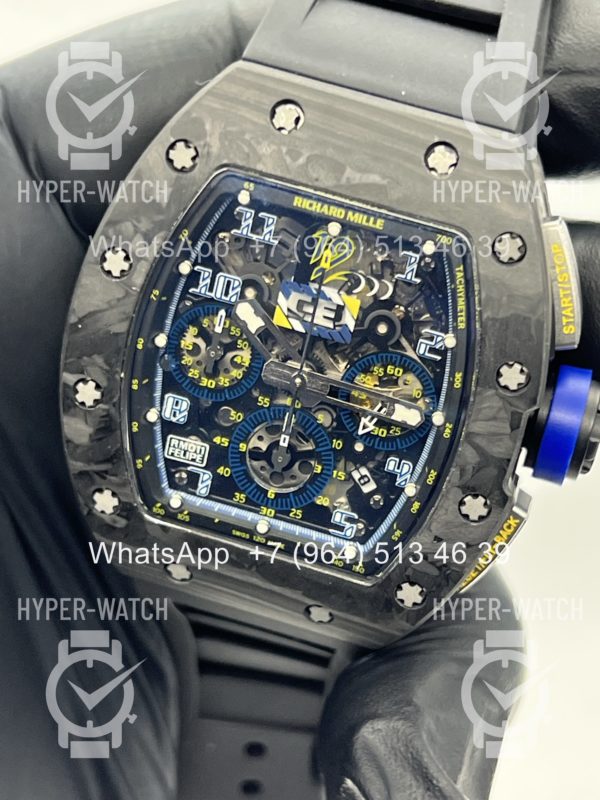 Товар Richard Mille RM 011-FM Carbon Фото 8 - Richard Mille RM 011-FM Carbon