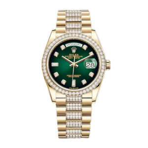 Фото 65 - Rolex Day-Date 36mm 128348RBR-0036 Green