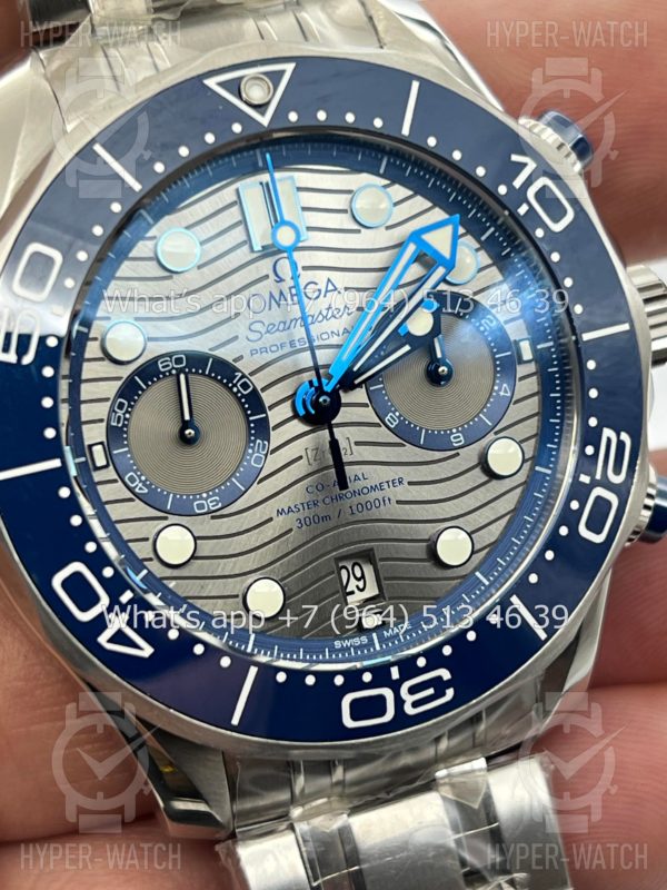 Фото 9 - Omega Seamaster Diver 300M Chronograph 210.30.44.51.06.001