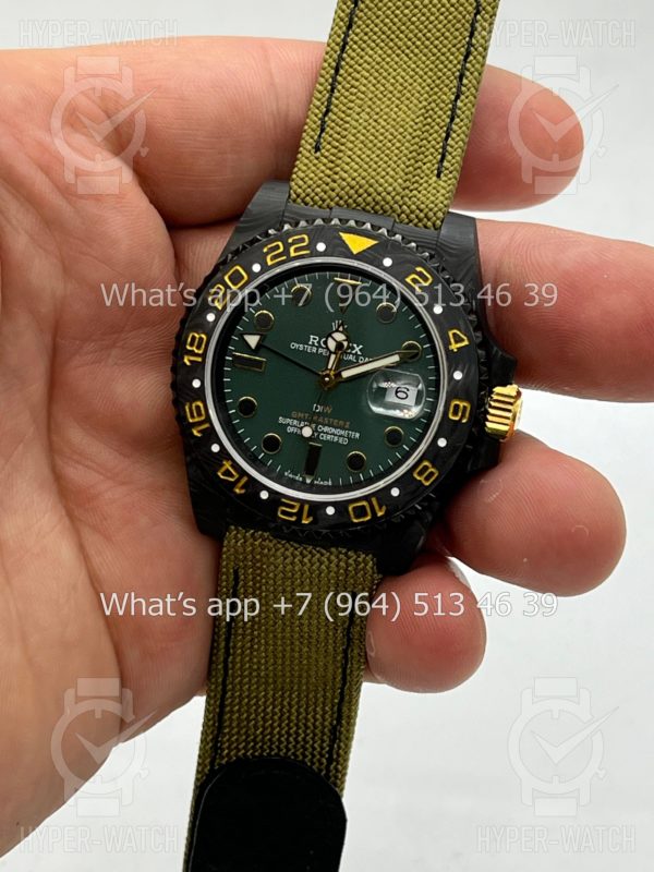 Товар Rolex GMT Master II 40mm Carbon DIW Desert Camo Edition Фото 4 - Rolex GMT Master II 40mm Carbon DIW Desert Camo Edition