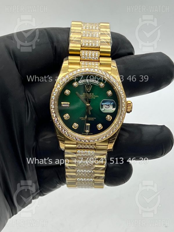 Товар Rolex Day-Date 36mm 128348RBR-0036 Green Фото 10 - Rolex Day-Date 36mm 128348RBR-0036 Green