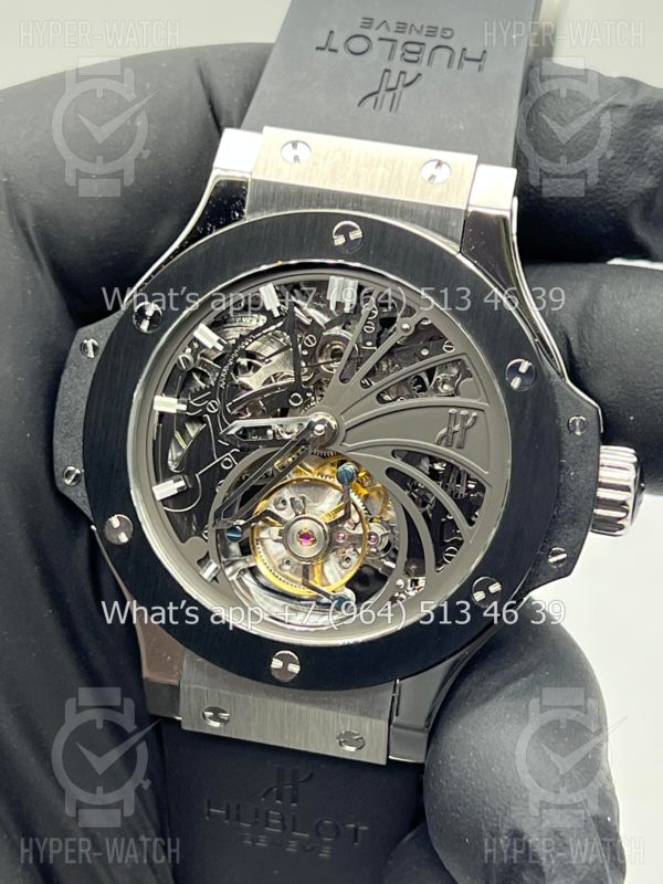 Фото 6 - Hublot Big Bang Tourbillion Skeleton Steel