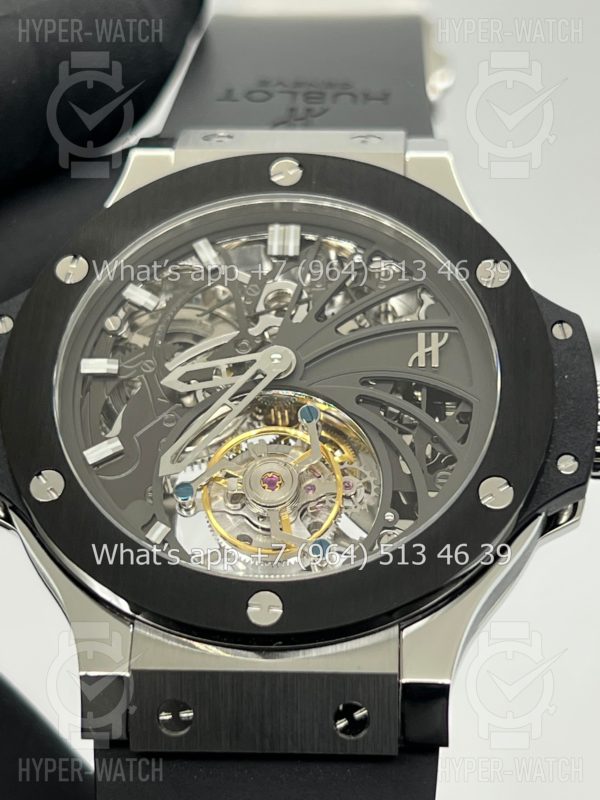 Фото 10 - Hublot Big Bang Tourbillion Skeleton Steel