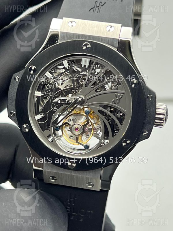 Фото 11 - Hublot Big Bang Tourbillion Skeleton Steel