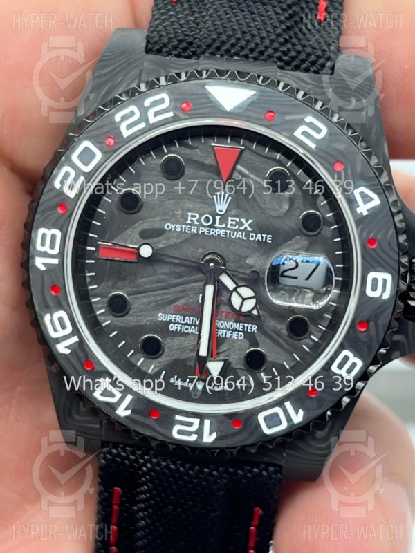 Фото 3 - Rolex GMT Master II 40mm Carbon DIW Speedster Edition