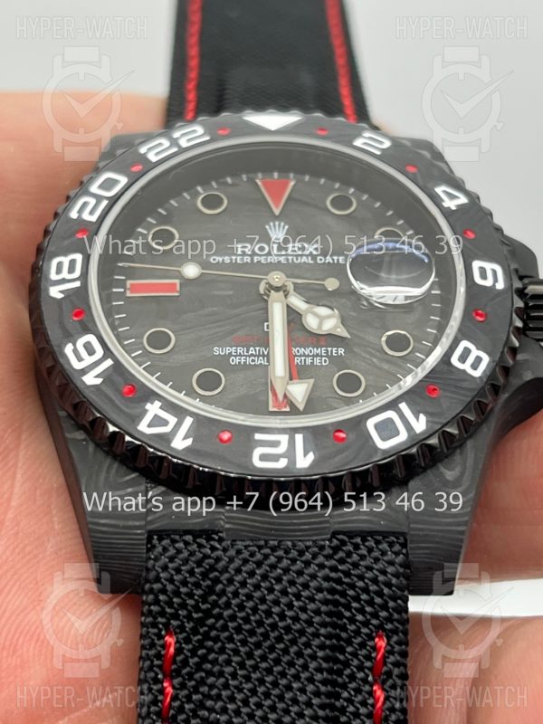 Фото 5 - Rolex GMT Master II 40mm Carbon DIW Speedster Edition