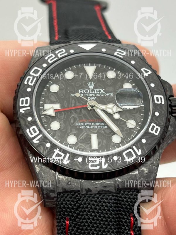 Фото 3 - Rolex GMT Master II 40mm Carbon DIW All Black Edition